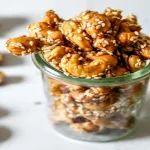 HONEY SESAME CASHEW NUTS Golden Roasted | Sweet & Nutty | Crunchy Perfection